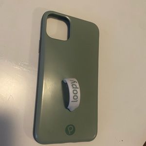 iPhone 11 Pro Max LOOPY sage green case